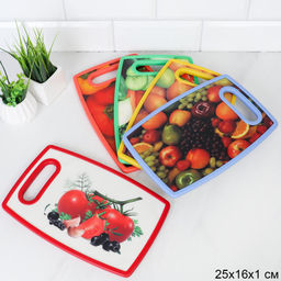 Доска разделочная 25x16х1 см / GB-2-1 /уп 48/ 310 гр