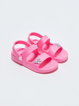 ?ift Bantl? Toka Kapamal? K?z ?ocuk Sandalet