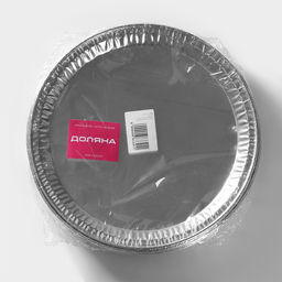 Цена за 10 шт. Поднос сервировочный для выпечки Доляна, алюминиевый, d=31 см, 10 шт/уп, рисунок микс
