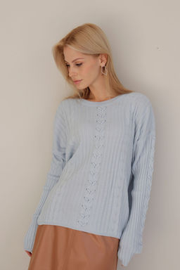10409 Джемпер нежно-голубой - Martichelli фото 22