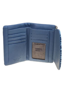 Женское портмоне из искусственной кожи, цвет синий - Greta фото 2