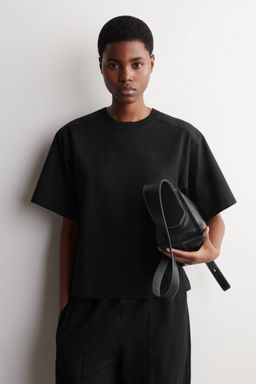 CAMISETA DE ALGOD?N CON PANELES DE POPELINA - H&m фото 3