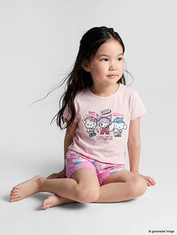 Пижама Hello Kitty с принтом для девочек