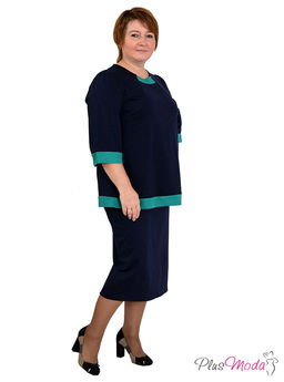 Туника Модель №372 размеры 44-80 - Plusmoda фото 2