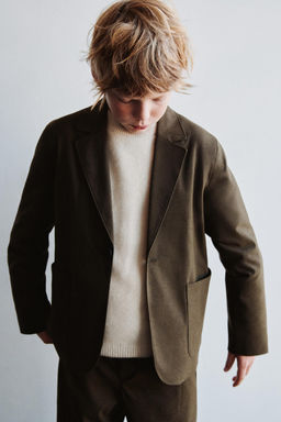 FLANNEL SUIT BLAZER - Zara фото 7