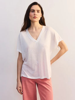 Полупрозрачная футболка прямого кроя ZR2605023423-2 / Zarina