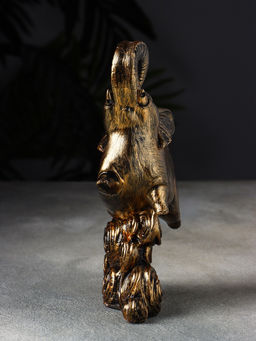 Фигурка полистоун «Слон на волне», 19×13×6 см