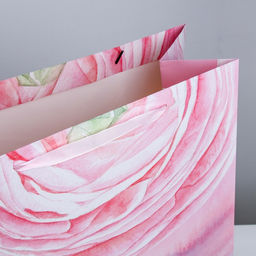 Пакет ламинированный вертикальный Ласковые лепестки, XL 40 49 19 см - Дарите счастье фото 3