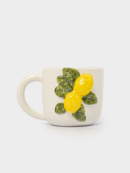 Кружка, 450 мл, фарфор P, молочная, Лимоны, Limoncello - Anna lafarg фото 4