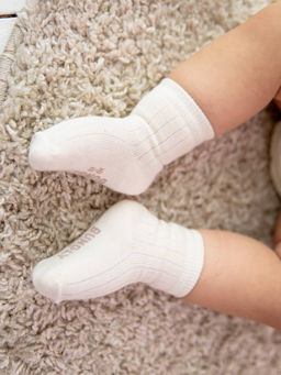 Комплект носков Тофу/Беж 2 шт 0+ - Bungly фото 4