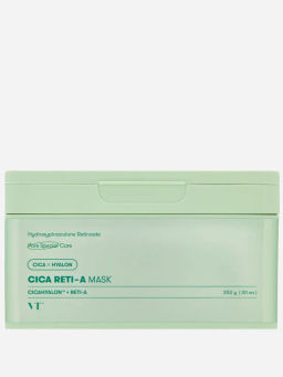 VT Cosmetics Cica Reti-A Mask 350g, 30ea - Набор масок для сужения пор с ретинолом 30шт