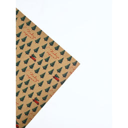 Набор упаковочной бумаги «Зимние истории»,4 листа, 70 × 100 см