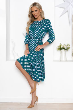 Платье Open Style 6813 зеленый
