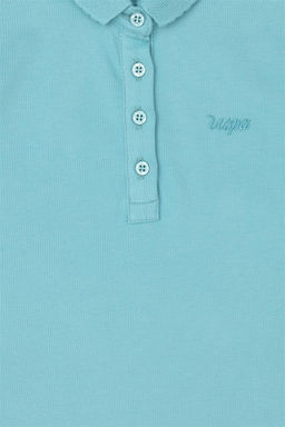 Мятная базовая футболка для девочек - U.s. polo assn фото 3