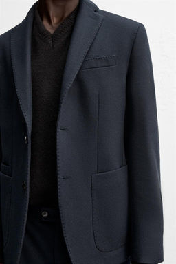 FLANNEL SUIT BLAZER - Zara фото 6