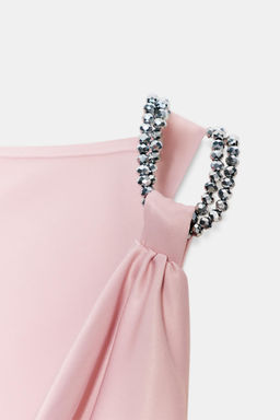 BEADED SATIN TOP - Zara фото 8