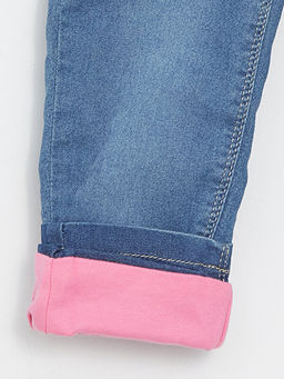 Beli Lastikli Basic K?z Bebek Jean Pantolon - Waikiki фото 3