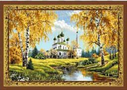 Храм у воды- гобеленовое панно на подкладе - Гобеленглавснаб фото 2