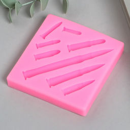 Молд силикононовый «Пули» 1,2 х 7,5 х 7,5 см