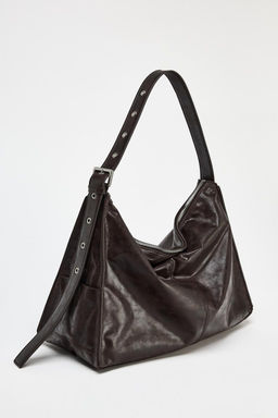 SOFT MAXI BUCKET BAG WITH METAL EYELETS - Zara фото 4