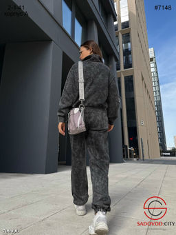 Тёплый, плотный спортивный костюм, без начёса - Bruno фото 2