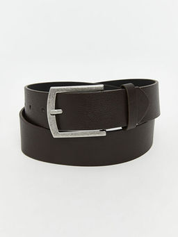 Deri G?r?n?ml? Erkek Kemer