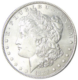 1 доллар 1889 года США Доллар Моргана