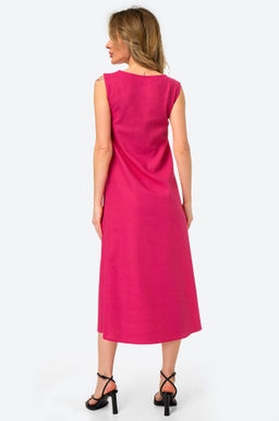 Женское льняное платье Happyfox