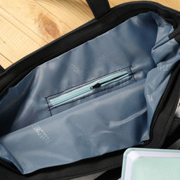 Сумка пляжная на молнии 32х42х9см / JN004/1 /уп 1/черная - Галеонтрейд фото 4