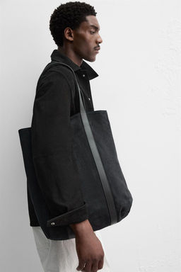 LEATHER SHOPPER BAG - LIMITED EDITION