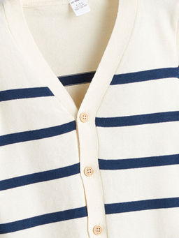 V Yaka Erkek ?ocuk Triko H?rka