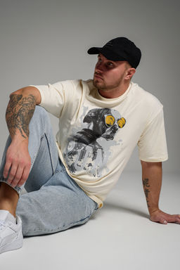 Футболка мужская 8507/1 оверсайз