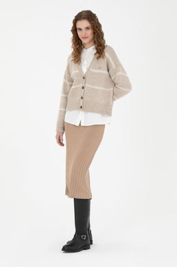 Женский трикотажный кардиган с камнями - U.s. polo assn фото 11