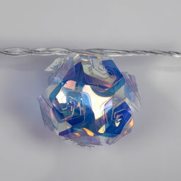 Гирлянда Нить 4.5 м с насадками Цветочные шары, IP20, прозрачная нить, 15 LED, свечение белое, 220 В - Luazon lighting фото 3