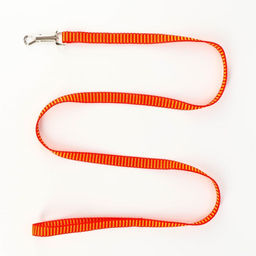 Комплект амуниции рельефный, поводок 120 х 1,5 см, ОГ 36-49 см, красно-жёлтый - Пижон фото 6