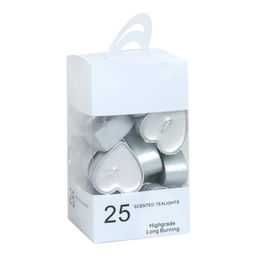 Свеча 25 штук Сердце / M-2505 /уп 24/48/глиттер - Галеонтрейд фото 11