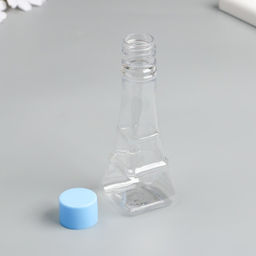 Цена за 6 шт. Баночка для скрапбукинга пластик Эйфелева башня 50 мл МИКС 3,7х3,7х10,5 см - Simaland фото 3