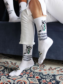 Носки р.35-40 TxT Енот Мастер - Krumpy фото 6