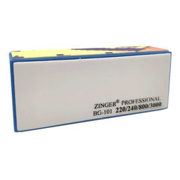 Zinger Полировочный блок 4-х сторонний / Classic BG-101, 220 / 240 / 800 / 3000 грит, разноцветный  фото 2