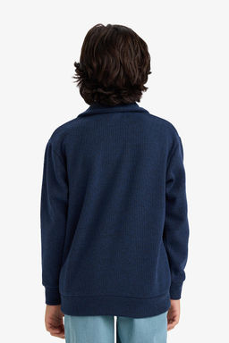 Apa_ Yaka Sweatshirt Erkek _ocuk - Defacto фото 5