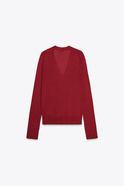 FINE KNIT CARDIGAN - Zara фото 13