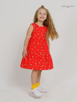 Сарафан Мия пчелки на красном - Sovalina фото 10