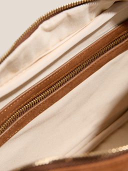 Женская сумка с ручками CALZETTI Артикул 4792814, коричнево-оранжевый - Tendance фото 4