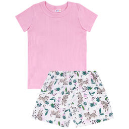 Комплект шорты кулирка, футболка рибана 7458900104 - Youlala фото 7