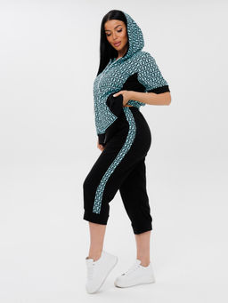 269 ДОМАШНИЙ КОСТЮМ (бриджи) (Ментол) - А-дина фото 4