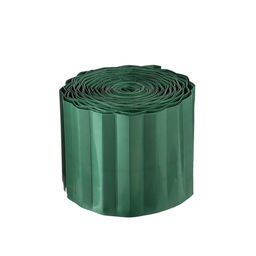 Лента бордюрная, 10 см × 9 м, толщина 0.6 мм, пластиковая, зелёная, Greengo