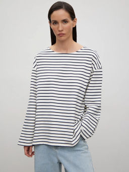 ЕМКА / Лонгслив в полоску - Emka фото 2