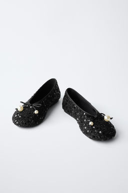 FAUX PEARL BALLERINAS - Zara фото 3