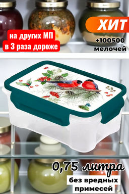 Контейнер для СВЧ "СНЕГИРИ" 0,75л, арт. С76186