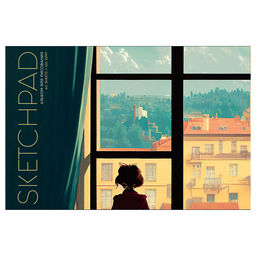 Альбом для рисования Greenwich Line 40л. на скрепке, 120 г/м "Nowadays" (PS40s-50682) обложка картон